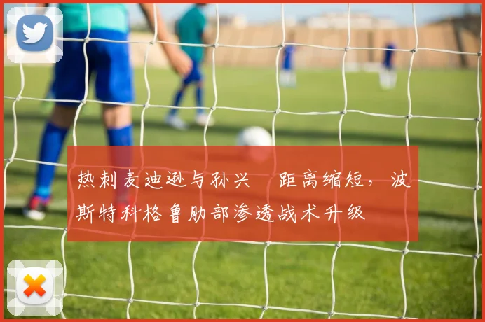 热刺麦迪逊与孙兴慜距离缩短,波斯特科格鲁肋部渗透战术升级